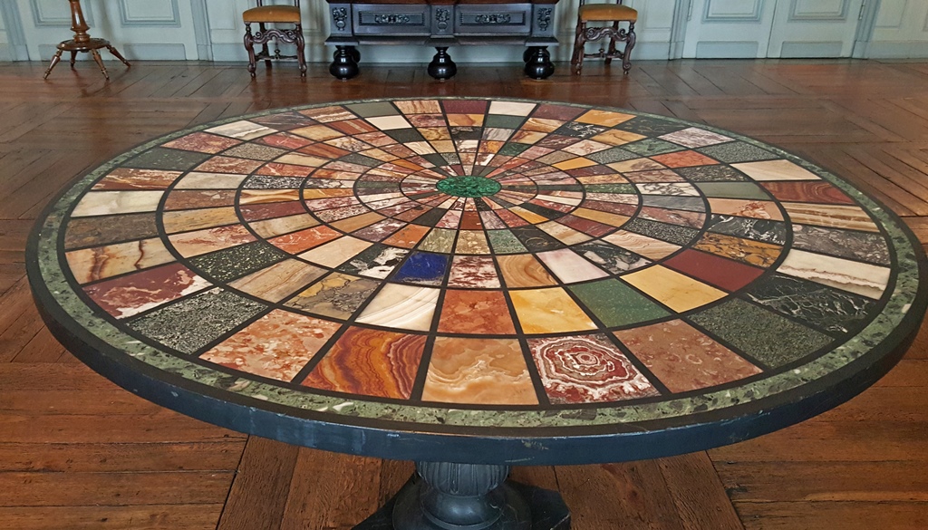 Mosaic Table, Guardroom